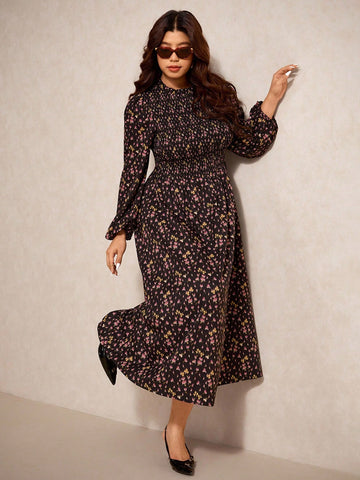 Embrace effortless sophistication with this stunning plus-size A-line dress, your new autumn-winter essential. Designed with clean lines and a flattering silhouette, it transitions seamlessly from casual coffee dates to evening outings. The minimalist aesthetic pairs beautifully with sneakers or heels, while the generous cut ensures all-day comfort without compromising style. Perfect for those who appreciate understated elegance with a modern edge. Layer it with your favorite jacket or wear solo—this versat