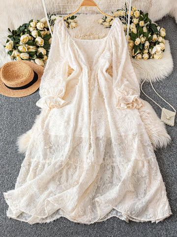 Step into the spotlight with this Elegant Plus Size Floral Chiffon Maxi Dress, perfect for autumn and winter gatherings. Its flowing chiffon fabric and vibrant floral pattern add a playful touch to your party look, while the maxi length ensures graceful movement and cozy coverage. Designed to flatter every curve, this dress blends comfort with style for unforgettable celebrations.