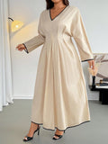 Step into sunny days with this Elegant Plus Size Linen Dress designed for effortless style and comfort. Featuring a flattering waist cinch and eye-catching contrast trim, it adds a playful twist to your casual spring and summer wardrobe. Lightweight linen keeps you cool while the flattering cut celebrates your curves with a breezy, confident charm. Perfect for anything from brunch dates to beach walks, this dress makes warm-weather dressing a delightful breeze.