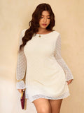 Step out in style with this Elegant Plus Size Long Sleeve Dress designed for casual, romantic vibes with a minimalist twist. The soft fabric drapes perfectly to flatter your curves while keeping you comfy all day. Its long sleeves add a touch of grace, making it your go-to piece for effortless charm and laid-back sophistication. Dress it up or down—either way, you’ll feel fabulous and ready for any occasion!