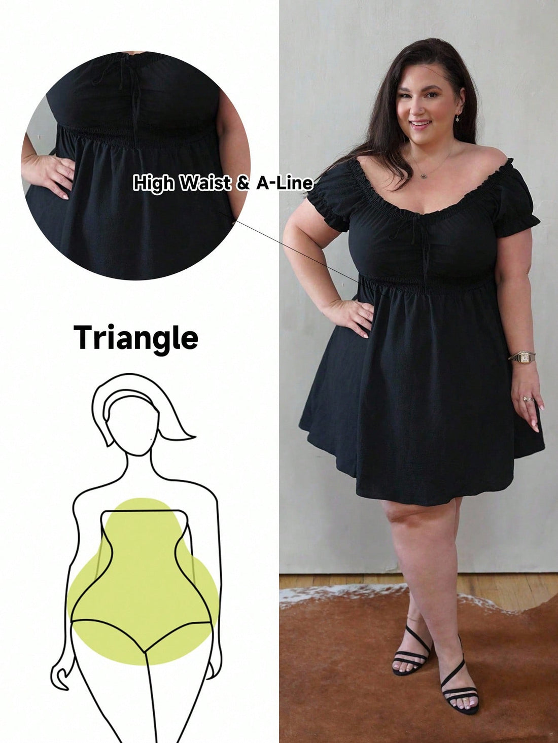 Slip into effortless elegance with this stunning off-shoulder black dress designed for curves and confidence. The cinched waist creates a flattering silhouette while the breathable fabric keeps you cool and comfortable all day long. Whether you're lounging by the pool on vacation or running errands around town, this versatile piece transitions seamlessly from day to night. The classic black hue pairs with everything in your wardrobe, making it a go-to favorite for any occasion. Embrace your style and feel f