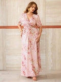 Experience the breathtaking fusion of botanical heritage and sharp, modern architectural tailoring. This stunning floral ensemble is meticulously designed for the woman who values a high-fashion, 