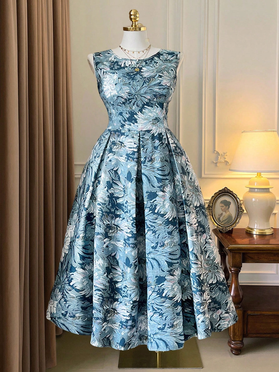 Step into summer with this playful plus size printed tank midi dress, designed to keep you cool and stylish all day long. Its breezy fabric and flattering cut make it perfect for daily wear, whether you're out for brunch or enjoying a sunny stroll. Embrace comfort without sacrificing charm in this effortlessly elegant dress.