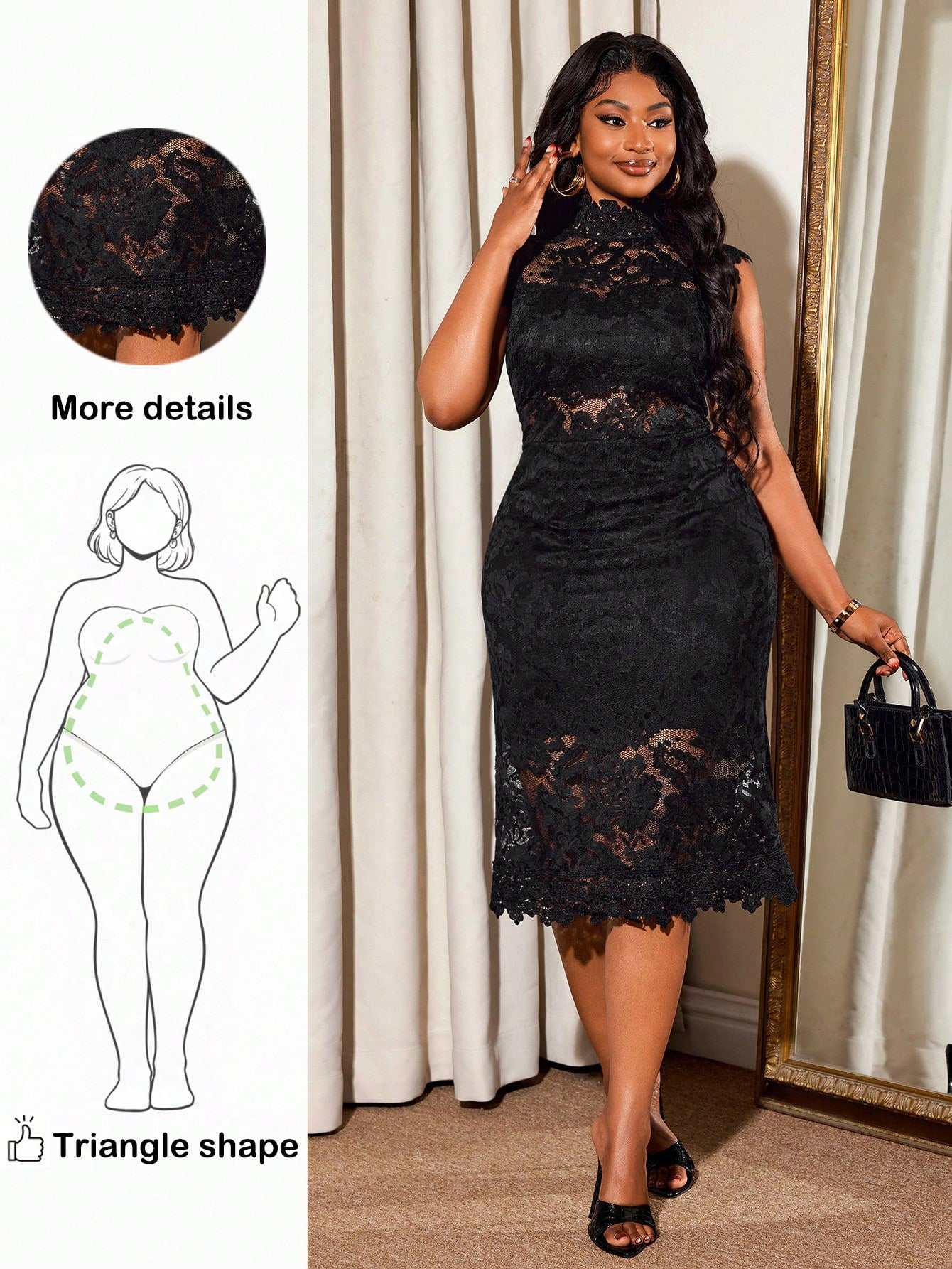 Twirl into summer looking absolutely radiant in this stunning white lace midi dress! Designed with delicate cap sleeves and flattering cuts perfect for plus-size figures, this dress is your go-to for garden parties, weddings, and special celebrations. The intricate lace detailing adds timeless elegance while the midi length offers sophisticated coverage. Whether you're dancing under the stars or mingling at an outdoor soirée, you'll feel confident and gorgeous. Effortlessly chic, undeniably beautiful—this i