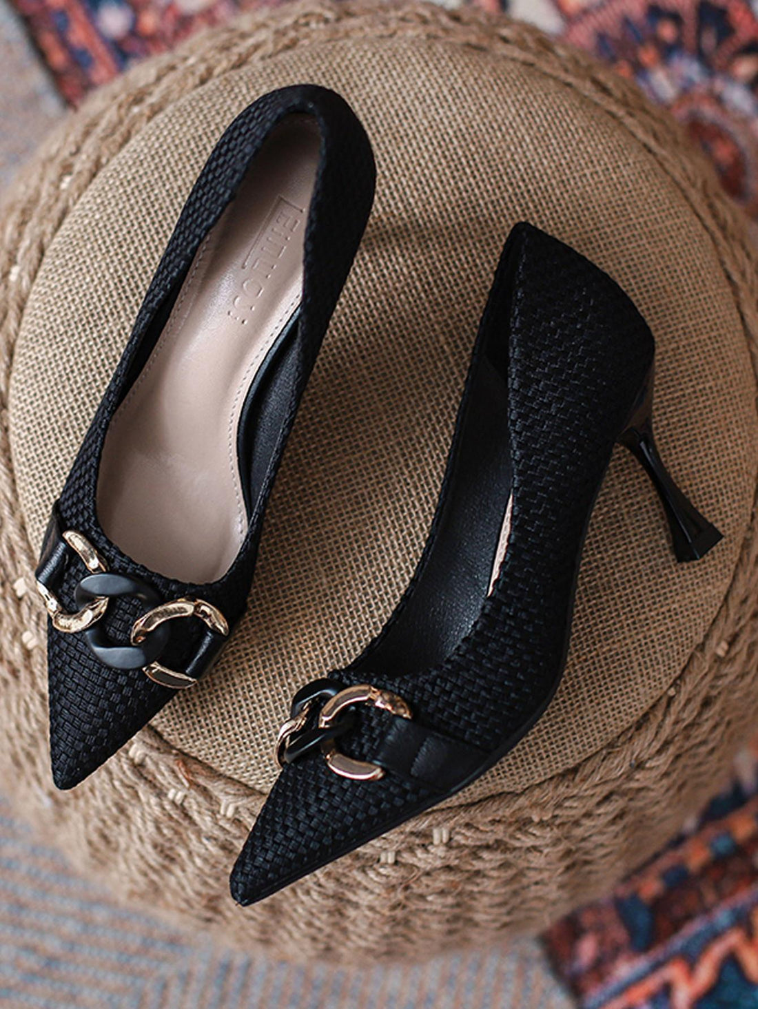 As an expert in this industry, I recommend our Elegant Pointed-Toe High Heel Shoes to every woman looking for a classy addition to their wardrobe. With a sleek design and comfortable fit, these shoes are the perfect choice for any occasion. Make a statement and elevate your style with these elegant high heels.