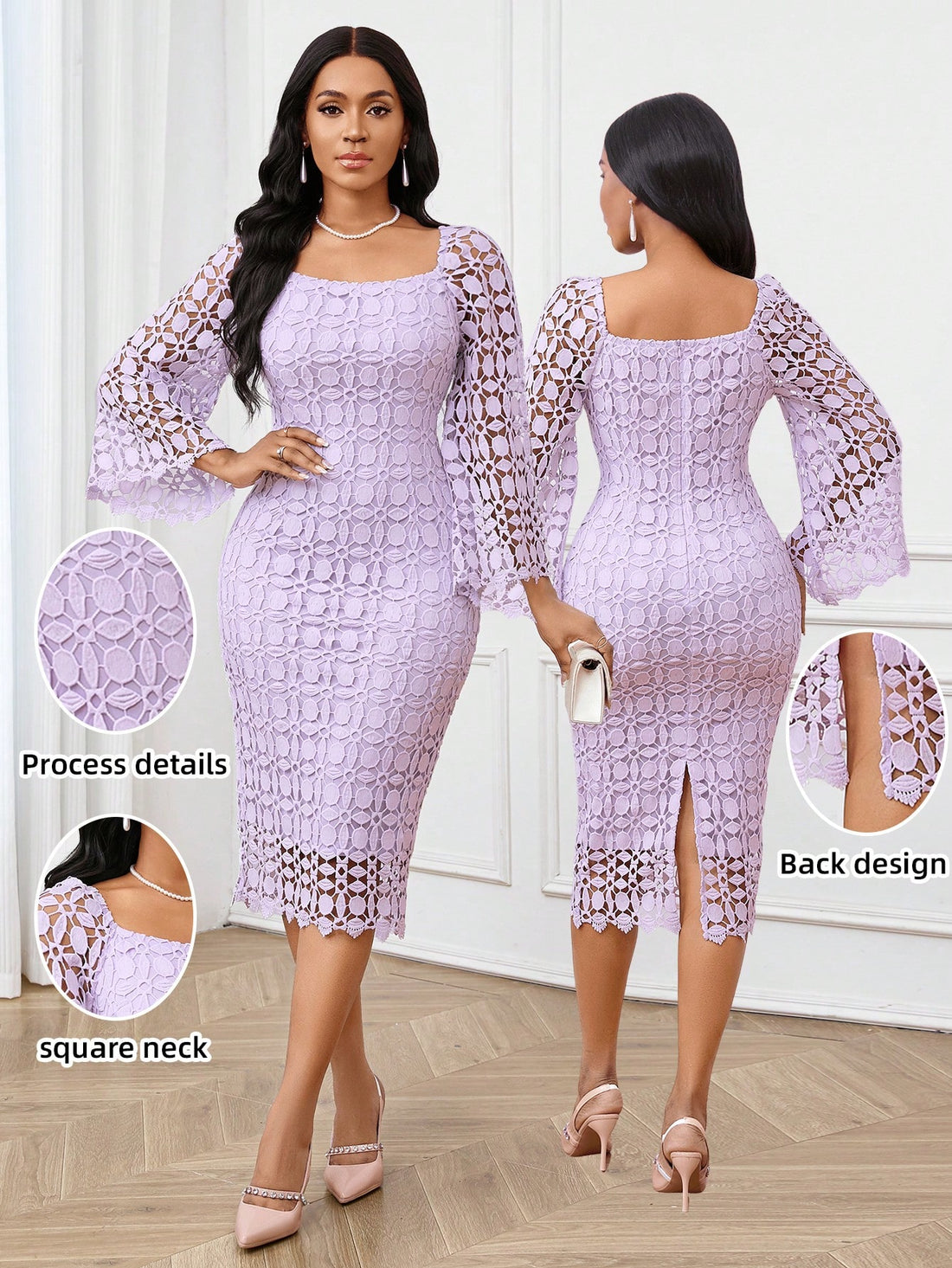 Experience the perfect blend of beauty and elegance with our Elegant Purple Lace Masquerade Ball Dress. Crafted with intricate lace, this dress is perfect for Fall Weddings and Special Occasions. Make a statement and stand out with this stunning dress that will surely turn heads.