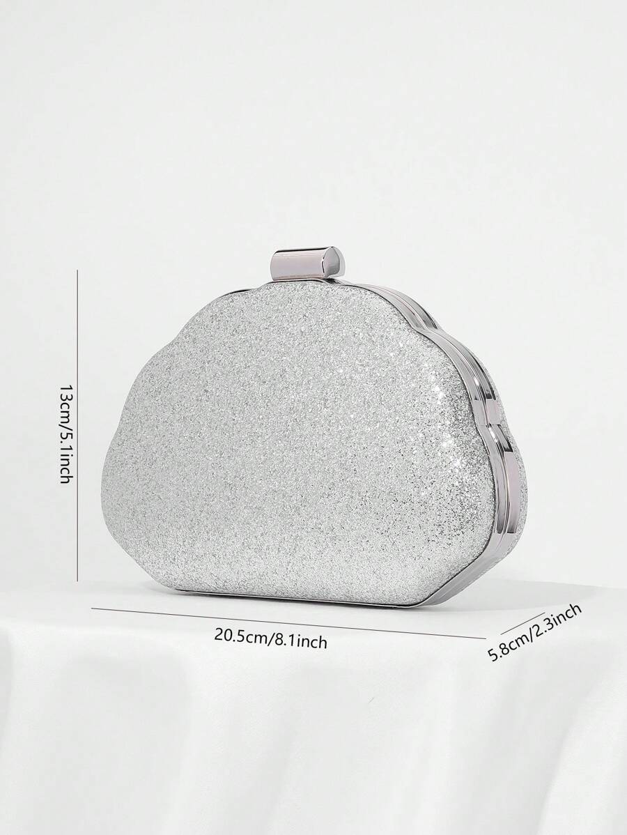 Add a touch of charm to your evening with this Elegant Shell Design PU Leather Box Clutch Bag. Its sleek shell shape and smooth finish make it the perfect playful companion for weddings, parties, or any formal event where you want to shine. Compact yet roomy enough for your essentials, this clutch brings both style and fun to your night out.