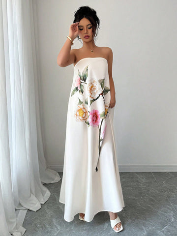 Get ready to turn heads with our Elegant Sleeveless Floral Print Summer Dress! With a perfect fit for warm weather fashion, this dress will have you feeling confident and stylish. Embrace your playful side with this quirky and fun piece, perfect for any occasion. Don't miss out - grab yours today!