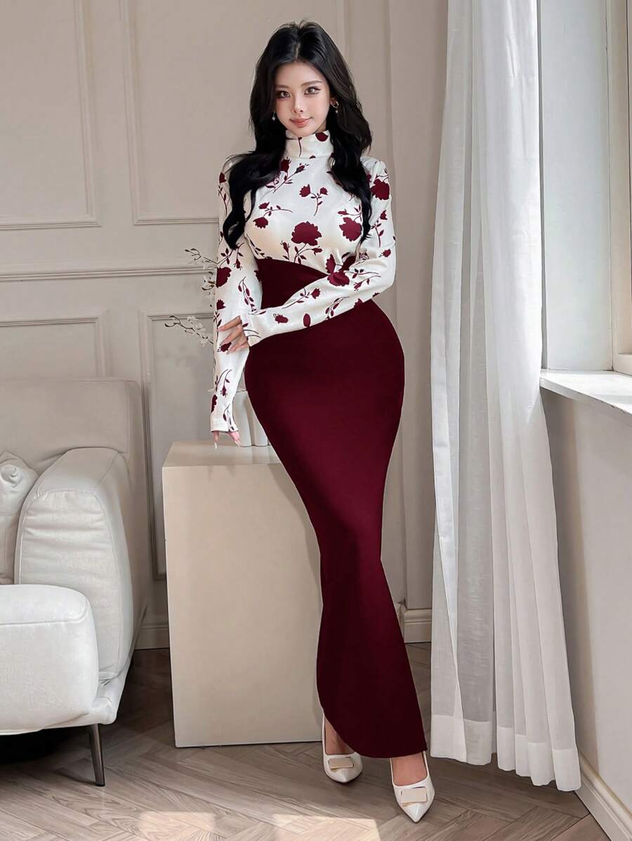 Step out in style with this Elegant Slim Fit Long Dress, designed to make every day feel effortlessly chic. Its sleek silhouette hugs your curves while keeping things delightfully minimal, perfect for both day-to-night adventures. Whether you're heading to brunch or a night out, this dress keeps you looking polished with zero fuss. Slip it on and let your confidence shine!