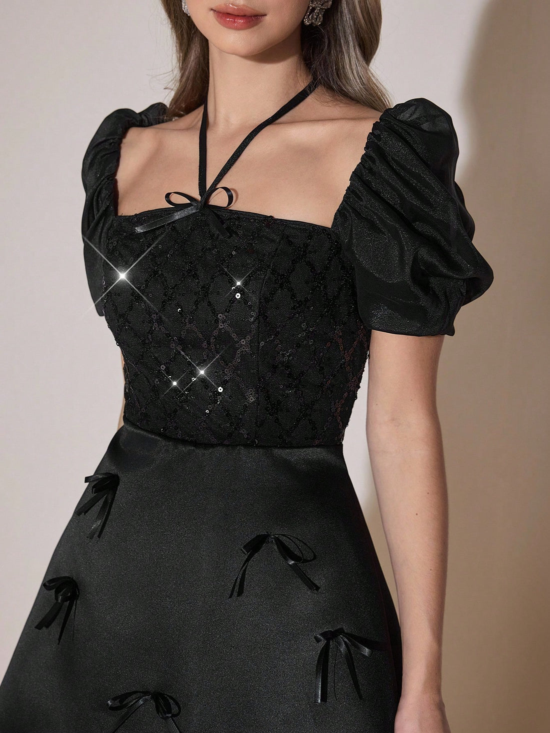 Slip into sophistication with this stunning lace cocktail dress, where timeless elegance meets playful charm. The delicate lace fabric drapes beautifully in a rich solid hue, while the signature bow detail adds a flirty touch that steals the spotlight. Perfect for birthday bashes, anniversaries, or any occasion calling for a show-stopping look. This dress strikes the ideal balance between refined and fun—you'll feel confident, gorgeous, and ready to celebrate in style.