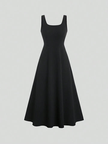 Step out in style with this Elegant Solid Zipper-Back Flare Hem Maxi Dress! Designed to flatter every curve, its playful flare hem adds a fun twist to classic elegance. The easy zipper-back ensures a perfect fit, making it your go-to choice for any occasion—from brunch dates to evening soirees. Feel confident, comfortable, and effortlessly chic all day long!