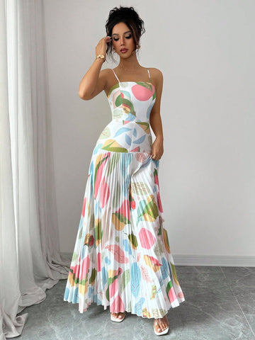 Slip into effortless sophistication with this stunning spaghetti strap maxi dress! Designed to turn heads at holiday parties, weddings, and those moments when you want to feel absolutely fabulous, this dress combines timeless elegance with modern flair. The delicate straps frame your shoulders beautifully while the flowing maxi silhouette creates a graceful, flattering look that works for any body type. Whether you're dancing the night away or making a grand entrance, this versatile piece transitions seamle