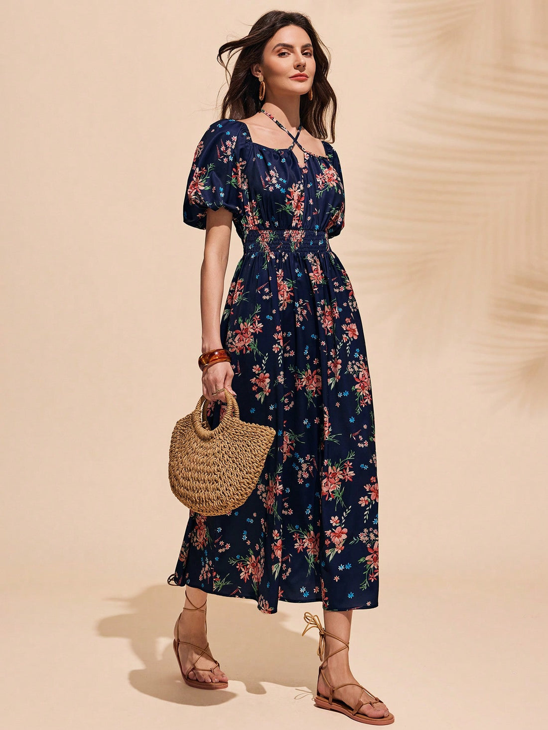 Get ready to be the envy of any occasion in our Elegant Square Neck Tie-Up Long Dress! With its flattering square neckline and tie-up design, this dress is perfect for any event. Its flowy fabric adds a touch of elegance and comfort, making you the most stylish and comfortable person in the room. Don't miss out on this perfect dress!