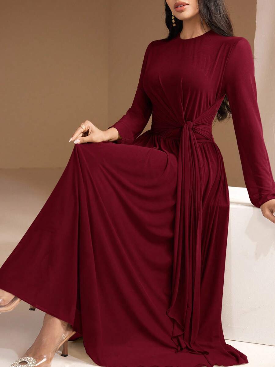 Slip into summer sophistication with this charming tie-strap bow dress, where playful ruffles meet effortless elegance. The delicate ruffle trim adds a flirty touch while adjustable tie straps ensure a perfect fit for any beach day adventure. Whether you're strolling the shoreline or catching sunset cocktails, this versatile piece transitions seamlessly from day to night. Lightweight and breezy, it's your new go-to for making waves in style.