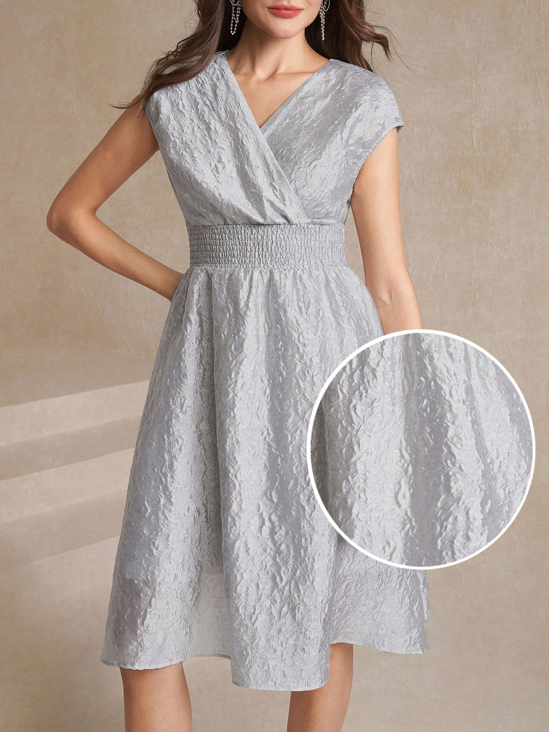 Step into summer celebrations with this Elegant V-Neck A-Line Swing Dress! Its flattering silhouette and breezy design keep you cool and stylish, making it the perfect choice for birthdays or sunny days out. Dress up or down effortlessly and let the playful charm of this dress brighten your special moments.