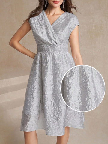 Step into summer celebrations with this Elegant V-Neck A-Line Swing Dress! Its flattering silhouette and breezy design keep you cool and stylish, making it the perfect choice for birthdays or sunny days out. Dress up or down effortlessly and let the playful charm of this dress brighten your special moments.