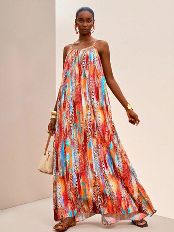 Elegant Vintage Maxi Dress for Women Elegant Vintage Maxi Dress for Women