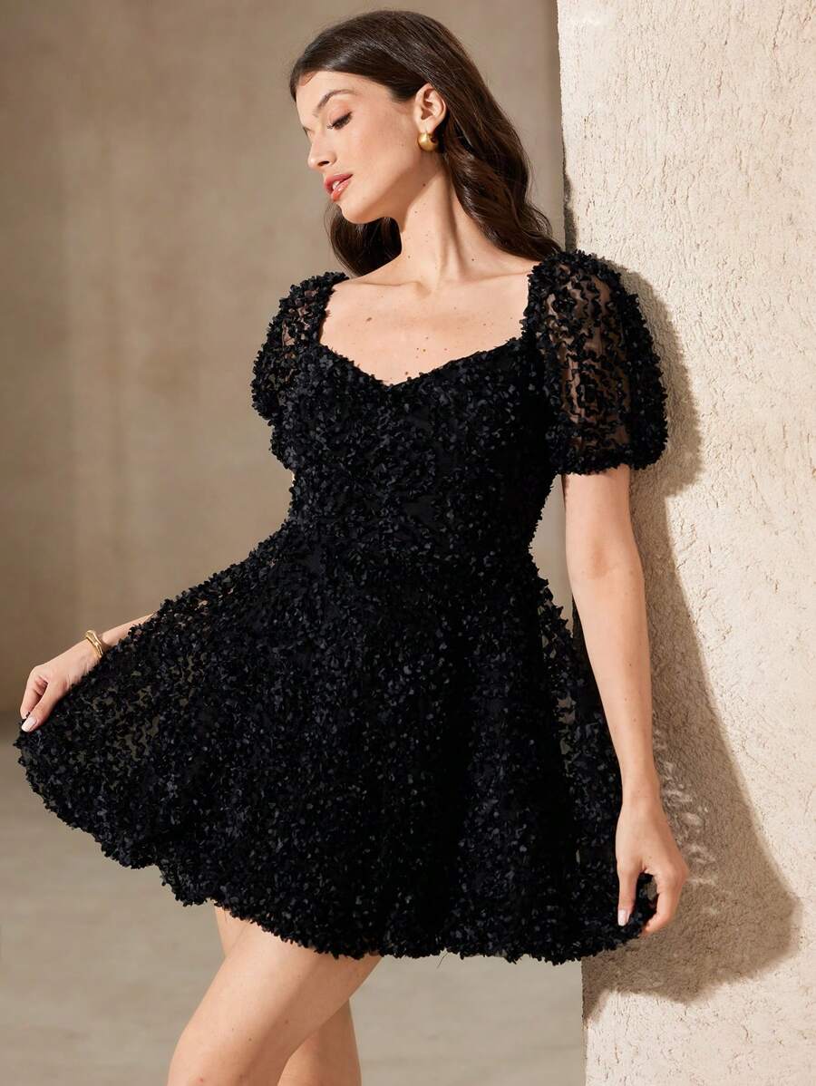 Step into the spotlight with this Elegant White Ruffle Mini Dress, designed to charm at romantic weddings and sunny summer celebrations. Featuring a flirty sweetheart neckline and playful ruffles, it’s the perfect blend of sweet and sassy. Lightweight and breezy, this dress keeps you comfortable while turning heads wherever you go. Ready to dance the day (and night) away? This mini dress is your new celebration essential!