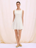 Step into charm with this Elegant White Dress featuring a flirty square neckline and delicate lace trim. Its sleeveless design keeps things breezy and fun, perfect for twirling through sunny days or sparkling at evening soirees. Embrace your feminine side with a dress that’s as playful as you are!