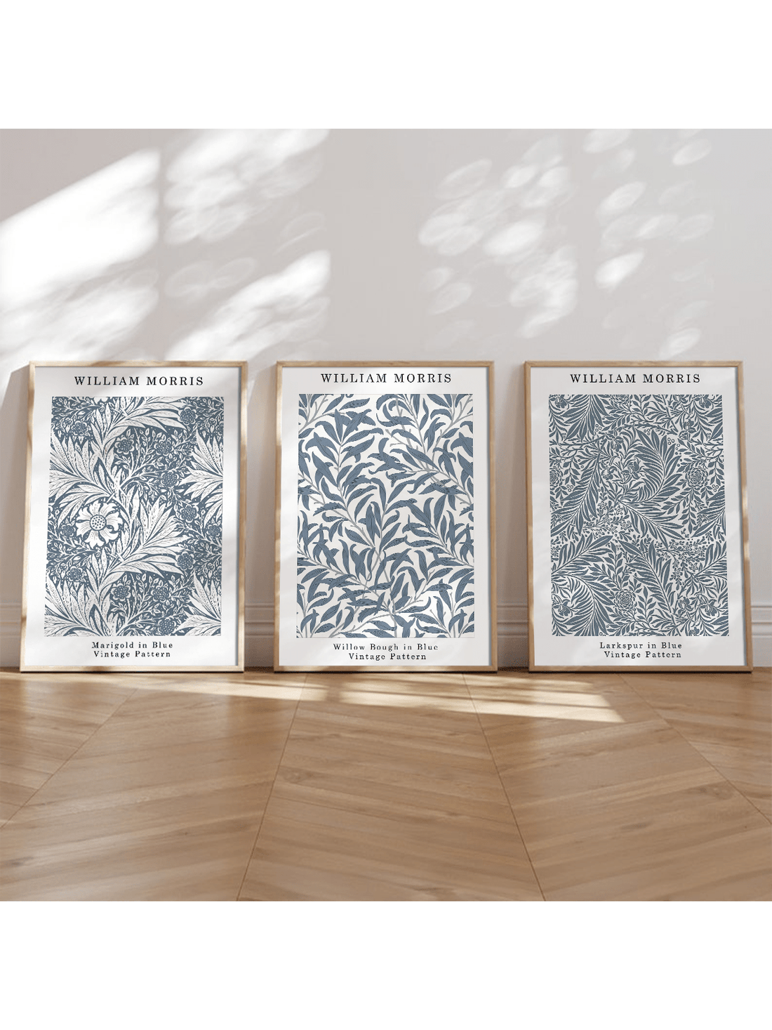 Bring a splash of whimsy to your walls with this Elegant William Morris Botanical Canvas Set. Featuring charming blue floral designs, it’s the perfect playful twist to freshen up any modern space. Watch your room bloom with style and personality!
