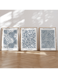 Bring a splash of whimsy to your walls with this Elegant William Morris Botanical Canvas Set. Featuring charming blue floral designs, it’s the perfect playful twist to freshen up any modern space. Watch your room bloom with style and personality!