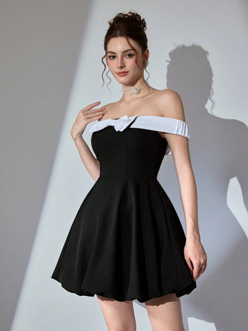 Elevate your wardrobe with this stunning cocktail dress that effortlessly transitions from brunch to evening soirée. Crafted with refined elegance, this piece features a flattering silhouette that works beautifully for weddings, parties, and those moments when you want to feel absolutely fabulous in everyday life. The versatile design pairs seamlessly with heels for a night out or flats for casual sophistication. Whether you're celebrating a special occasion or simply treating yourself to something special,