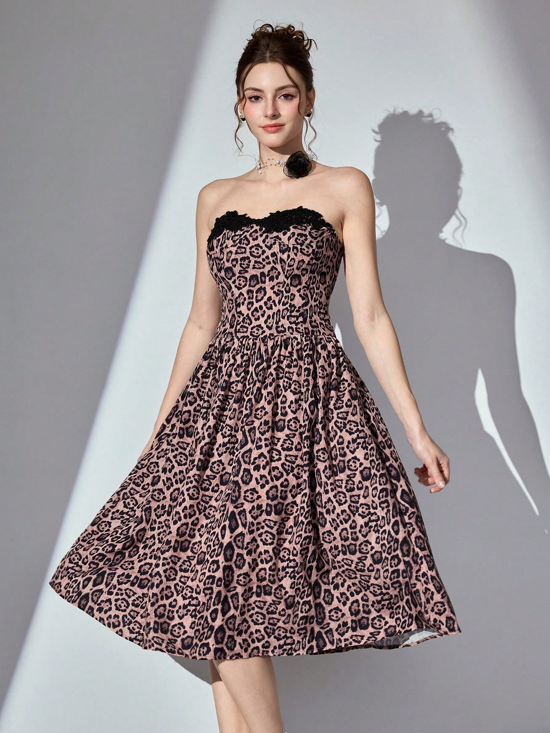 Step into the spotlight in this stunning evening gown designed to turn heads at every celebration. Crafted with meticulous attention to detail, this dress combines timeless elegance with modern flair, making it your go-to choice for weddings, galas, and unforgettable nights out. The flattering silhouette and luxurious fabric create an effortlessly sophisticated look that lets your confidence shine. Whether you're dancing the night away or making a grand entrance, this gown promises to make you feel absolute