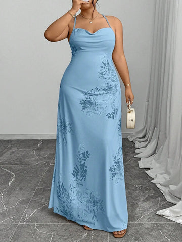 Step into sunshine and smiles with the Elenzga Plus Size Floral Print Cami Dress! This playful summer favorite blends comfy vibes with vibrant floral charm, making it your go-to for picnics, parties, or just feeling fabulous. Its flattering cut and breezy fabric keep you cool and confident no matter where the day takes you. Get ready to twirl through every occasion with effortless elegance and a splash of fun!