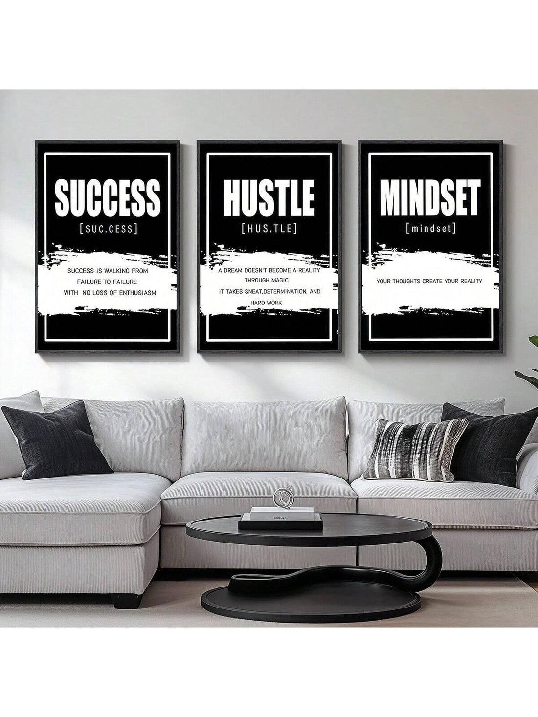 Add a burst of motivation to any room with this fun 3-pack of inspirational canvas posters. Perfect for bedrooms, living rooms, or hallways, these vibrant prints spark positivity and style all at once. Easy to hang and sure to inspire, they’re the perfect way to brighten your walls and your day!
