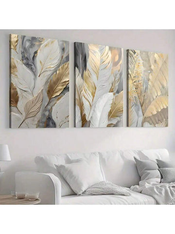 Bring a fresh vibe to any room with this playful 3-piece plant leaf canvas art set. Its light touch design adds a breezy, natural charm that’s perfect for brightening up living rooms, bedrooms, or offices. Easy to hang and sure to spark conversation, this premium wall decor turns your space into a lively, leafy retreat.