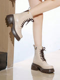 Upgrade your fashion game with our latest Chunky Heel Short Boots for Women. These boots not only elevate your style, but also provide comfort and stability with their chunky heel design. Step out in confidence and turn heads with these trendy and functional boots.