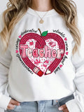 Show your love for teaching and fashion with our Embrace Teacher Love: Plus Size Valentine's Day Collection. Celebrate your curves and uniqueness in style. Perfect for the playful and passionate teacher in you. Limited edition, so grab your favorite pieces while you can!
