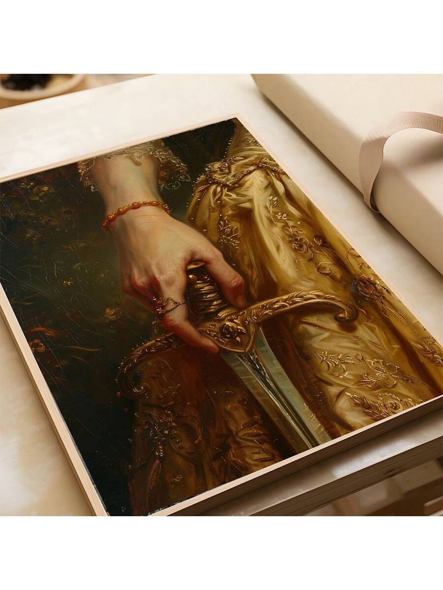 Bring a bold touch of history and strength to your walls with this unframed canvas print featuring stunning medieval women. Perfect for adding a playful yet powerful vibe, this artwork celebrates timeless courage and beauty. Let these fierce figures inspire your space with a splash of medieval charm and unstoppable spirit.