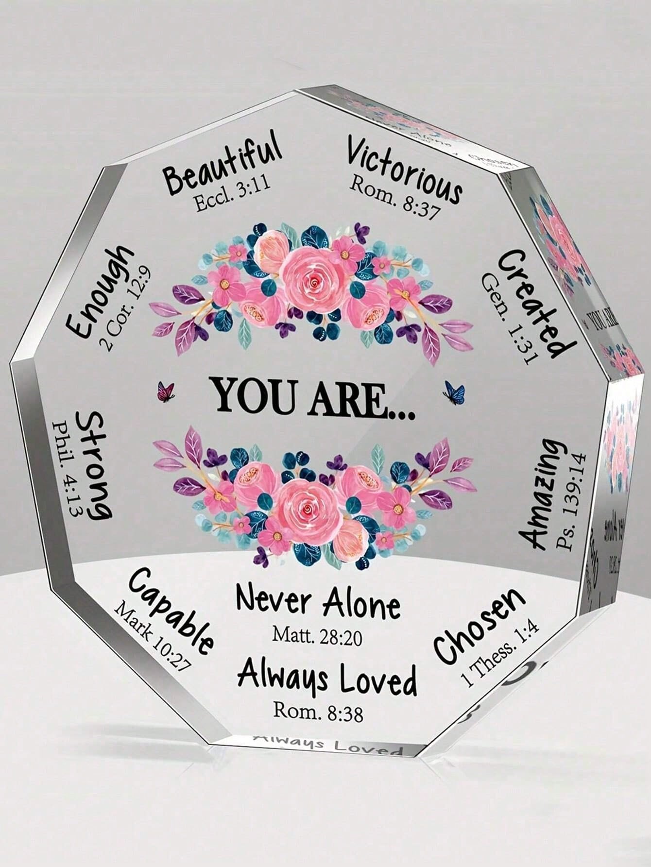 Looking for the perfect gift for the faith-filled woman in your life? Look no further than Empowered Faith, an inspirational acrylic gift that will make any birthday or special occasion even more meaningful. With its empowering message and elegant design, this gift is sure to bring joy and inspiration to whoever receives it!