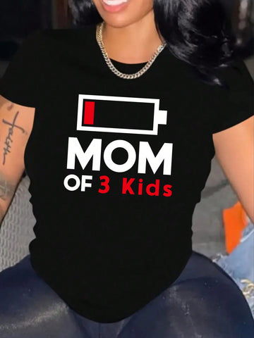 Unleash your inner mom boss with our Empowered Mom of 3 Graphic Tee! The perfect combination of style and comfort for everyday moms on-the-go. Let everyone know you're a proud mom of three with this stylish and empowering tee. (Warning: may cause increased levels of confidence and awesomeness.)