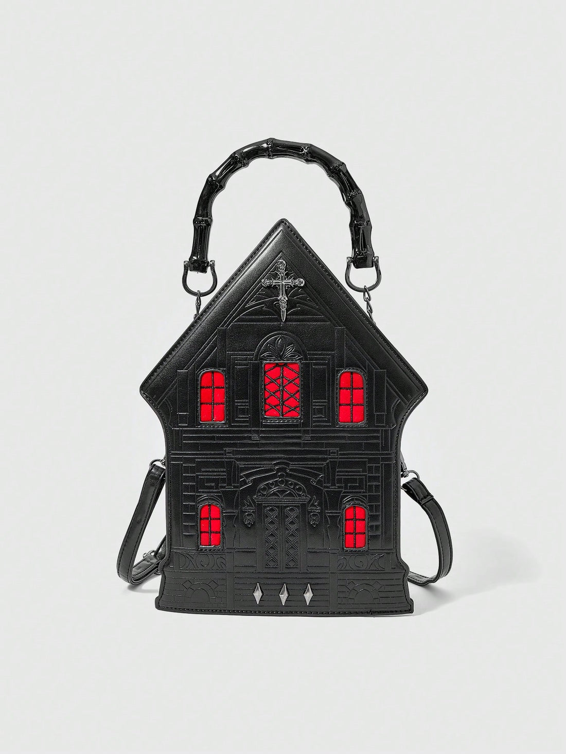 Step into a world of mystery and charm with this Gothic Vintage Castle-Shaped Handbag. Perfect for adding a whimsical touch to your outfit, its intricate design turns heads and sparks conversation. Carry your essentials in style while making a bold, enchanting statement wherever you go.