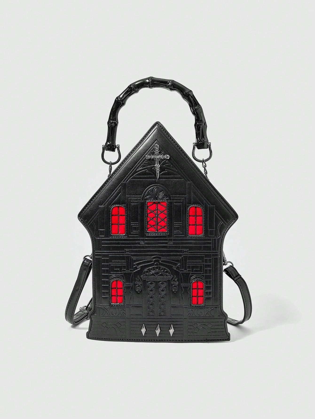Step into a world of mystery and charm with this Gothic Vintage Castle-Shaped Handbag. Perfect for adding a whimsical touch to your outfit, its intricate design turns heads and sparks conversation. Carry your essentials in style while making a bold, enchanting statement wherever you go.