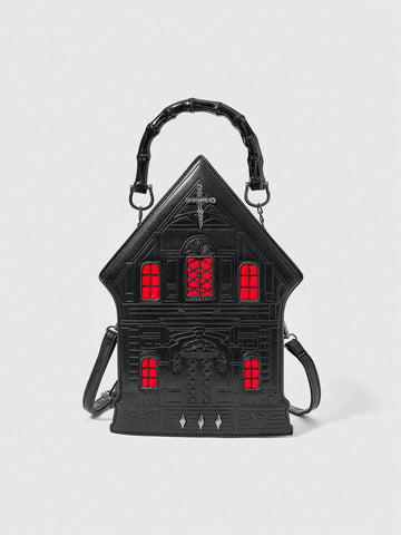 Step into a world of mystery and charm with this Gothic Vintage Castle-Shaped Handbag. Perfect for adding a whimsical touch to your outfit, its intricate design turns heads and sparks conversation. Carry your essentials in style while making a bold, enchanting statement wherever you go.