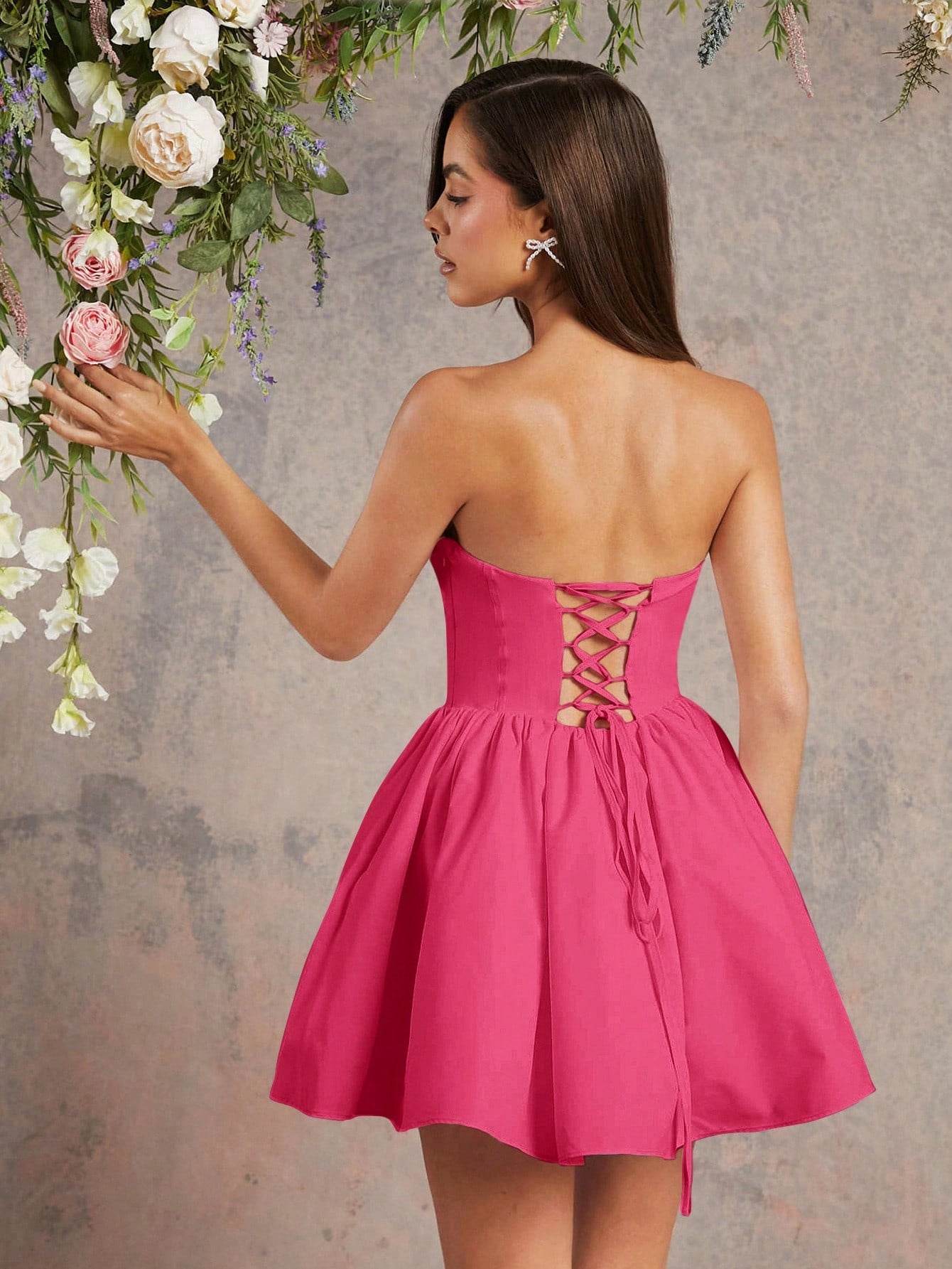 Enchanting Velvet & Tulle Corset Dress