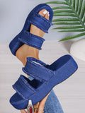 Experience style and comfort with our European Chic Wedge Heel Sandals. These fashionable sandals offer a comfortable wedge heel, perfect for all-day wear. Elevate your outfit with a touch of European charm.