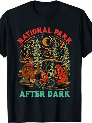 Unleash your wild side with our "Explore the Night" National Park tee! This playful shirt celebrates nocturnal adventures with whimsical designs that'll make fellow trail enthusiasts smile. Perfect for holiday gifting – whether you're stuffing stockings at Christmas or adding some outdoor flair to Halloween festivities. Wear your park passion proudly while keeping things fun and comfortable!