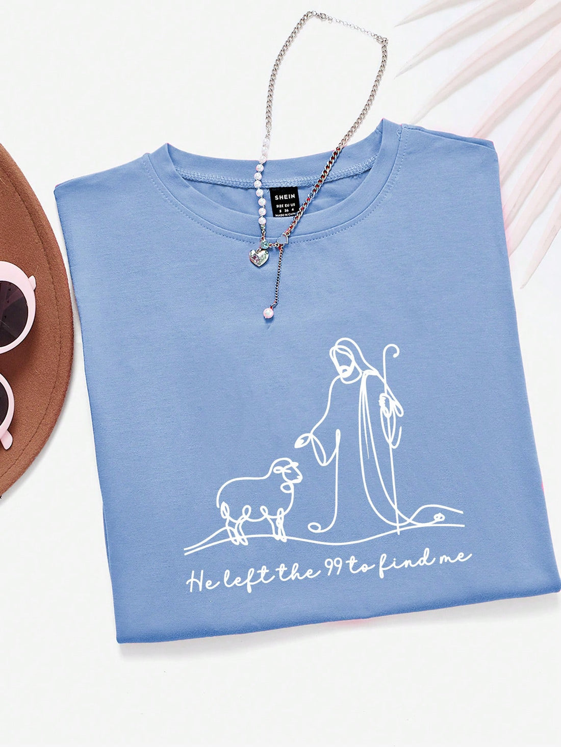 Spread the word of hope with our Faith-Inspired Christian T-Shirt! Featuring uplifting quotes and Bible verses, this tee is perfect for any woman searching for inspiration. Wear it proudly and share the message of faith and positivity with the world!