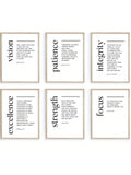 Enhance your home or office with this 6-piece Bible verse wall art set, featuring inspiring messages and beautiful designs. Perfect as a gift, these pieces are a reminder of faith and can bring a sense of peace and inspiration to any space. Made with high-quality materials for long-lasting beauty.