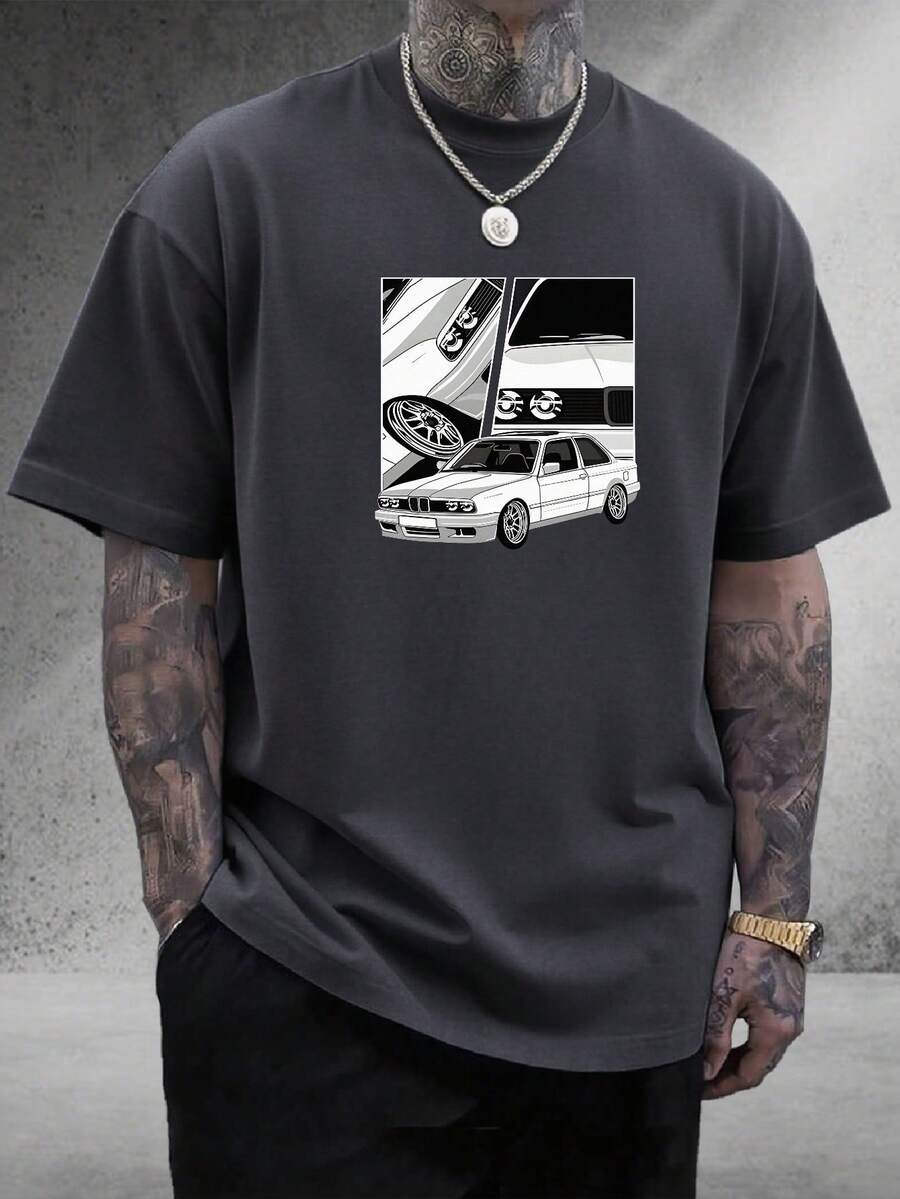 Rev up your style with this Fast Car Graphic T-Shirt! Made from soft, classic cotton, it offers all-day comfort whether you're cruising the streets or just dreaming of your next ride. Perfect for car lovers who want to showcase their passion with a bit of playful flair. Get ready to turn heads and spark conversations wherever you go!