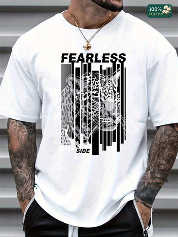 Unleash your wild side with this Fearless Wild Side Leopard Graphic T-Shirt! Made from 100% soft cotton, it’s your go-to summer essential for cool comfort and bold style. Perfectly unisex, it pairs fierce leopard prints with breathable fabric—because looking fearless shouldn’t mean sacrificing comfort. Whether you’re chasing adventure or just lounging, this tee brings out your playful spirit every day.