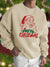 Festive Cheer: Christmas Pattern Sweatshirt for Men