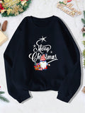 Get into the holiday spirit with our Festive Cheer sweatshirt for women! Perfect for autumn and winter, this casual sweatshirt features a fun Christmas print that will bring joy to any occasion. Stay warm and stylish with our cozy and festive sweatshirt.