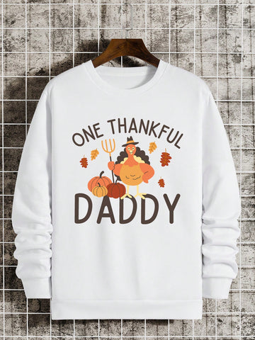 Make your Thanksgiving celebrations even more fun with our "Festive Family Fun" sweatshirt! Featuring a quirky turkey print and ribbed crew neck design, this sweatshirt will keep you cozy while adding a touch of humor to your holiday outfit. Perfect for family gatherings and festive photos.