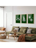 Transform your space into a winter wonderland with this vibrant Festive Green Christmas Wall Art Prints Set! Featuring a curated collection of canvas posters in rich holiday greens, these prints bring festive cheer and modern elegance to any room. Perfect for creating an Instagram-worthy gallery wall or adding seasonal flair to your entryway, living room, or bedroom. Each piece celebrates the magic of the season with playful designs that feel both timeless and fresh. Easy to hang and instantly impactful, th