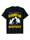 Embrace your weekend adventures with the Find Bigfoot T-shirt—a playful retirement plan that’s all about fun and mystery. Perfect for those who love the thrill of the hunt and the joy of relaxing in style, this tee adds a touch of humor and adventure to your casual wardrobe. Whether you're out exploring or just kicking back, it’s the ideal companion for your next bigfoot sighting—or just a great day off.